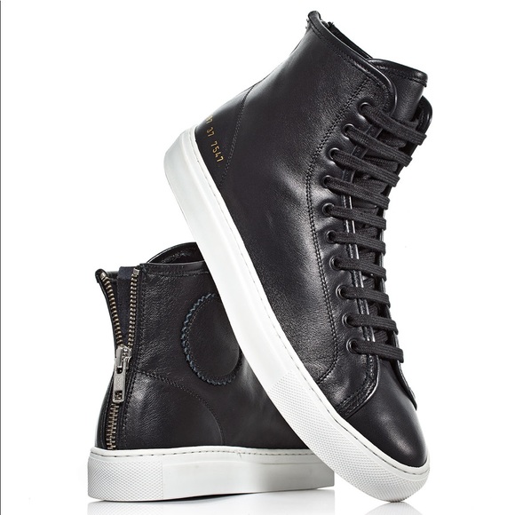black high top common projects